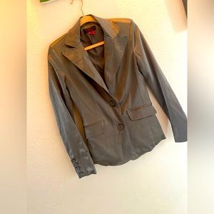 Neu look silver blazer